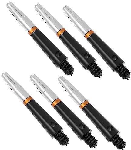 iplusmile 6Pcs Portable Replaceable Aluminum Shafts Accessories Durable Lightweight Stems for Enhanced Threading for Enthusiasts
