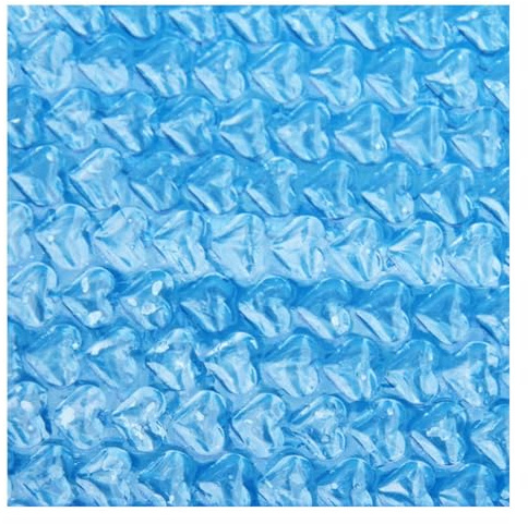Qurygin Copertura solare per piscina, 220 x 150 cm, coperta solare rettangolare, copertura solare per piscina, copertura solare per piscina, spessore pellicola solare per isolamento termico
