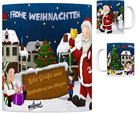 trendaffe Lindenberg im Allgäu Weihnachtsmann Kaffeebecher