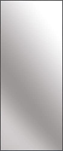 nielsen HOME Wandspiegel, 70 x 170 cm, Aluminium, Grau Glanz, Ganzkörperspiegel für alle Wohnbereiche, Hoch- & Querformat, anpassbare Aufhänger, Alpha