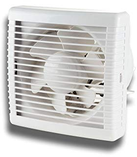 KVVR Pro - Ventilador de pared para ventana (diámetro de 230 mm, con motor de conmutación)