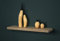 Urbn-Living Wooden Floating Wall Mount Shelves Display Unit (2 x 80cm, Oak)