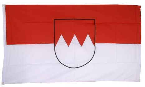 Flaggenfritze® Fahne Flagge Franken 150 x 250 cm Premiumqualität
