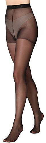 Merry Style Damen Strumpfhose 15 DEN MSFI019 (Schwarz, 6-XXL)