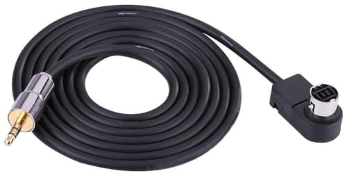 Yctze Cavo audio adattatore ingresso AUX sostituzione per auto 1,5 m sostituzione per lettore CD KCA-121B 9855105177 9887 per alpine cd 105 cavo adattatore alpine cavo aux per radio alpine vecchia alp