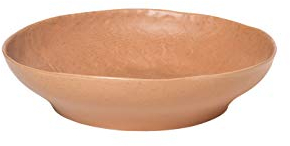 broste Copenhagen 14533347 Shape Camel mit Struktur Schale 26,5 x 6 cm (1 Stück)