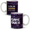 LolaPix Taza Game Over. Tazas personalizadas. Regalo friki. Tazas originales con nombre capacidad 330ml. Game Over