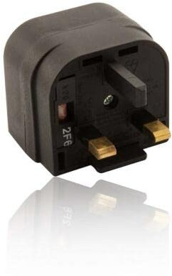 Mr. Gadget Solution® UK Battery Charger Adaptor 3A Plug for Shaver & Oral-B Toothbrush black