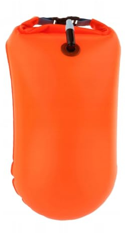 Tiiyee Schwimmboje Erwachsene, Wasserdichter Trockensack Sicherheit Schwimmen Open Water Swimming Buoy Bubble Boje Sicherheits Schwimmer Schwimmsack Aufblasbar Kajakfahrer Freiwasser Triathleten