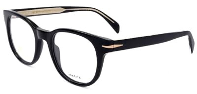 David Beckham DB 7088 Glasses, Black, 50 for Men, Black