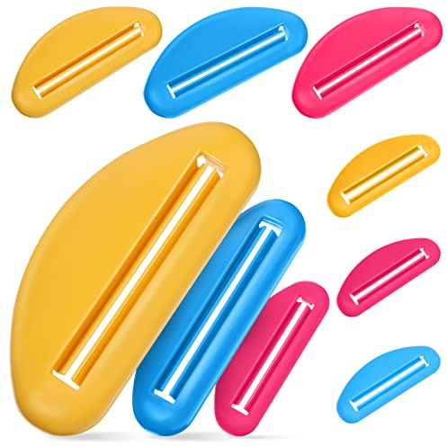 Ciieeo Zahnpasta Quetscher 18 Stück Tubenquetscher Für Zahnpasta Creme Lotionen Und Farben Wiederverwendbar Kompakt Für Bad Küche Hobbyraum Und Reise
