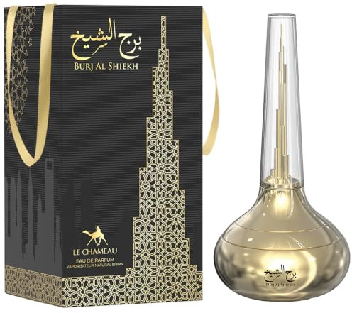 LE CHAMEAU Burj Al Shiekh Men’s and Women Long Lasting Fragrance Eau De Parfum