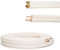 Tubo rame condizionatore 1/4 & 3/8 Kit tubi rame per climatizzatore Isolato Cartellati 1m-25m con dado o senza dado (con dado, 25m)