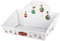 Herz & Heim® Personalisierter Geschenkkorb zum selbst Befüllen (Weihnachten - Kugeln, 42,5 cm x 24 cm x 28 cm (B/H/T))