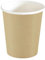 50 250 500 bicchieri di carta ecofriendly marroni da 120 ml 4oz Cartoncino USA e GETTA per caffè vetrino caffè lungo orzo ufficio bar (50 pezzi beige)
