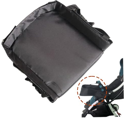 SHITOOMFE Kinderwagenbefestigung, Kinderwagen Fuß ruhen 2 in 1 12 x 14in einstellbare Baby Kinderwagen Erweiterung Fußstütze mit Schnallen Oxford Stoff Allzweck Kinderwagen Bindung Baby Stuff