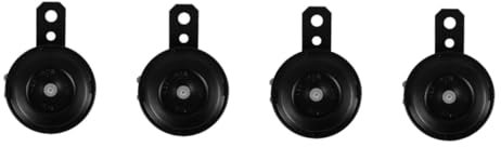 iplusmile 4pcs Motorcycle Horn Whistle Electric Bike Horn Easy Install Loudest Motorcycle Accessories