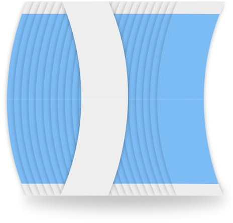 Manria Wig Tape, Double Sided Hair System Tape for Lace Wigs Toupee Professional Extra Strong Waterproof Hold 3x0.87 IN 36 PCS