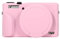 G7X Mark III Case,Soft Silicone Protective Case Ultra-Thin Lightweight for Canon PowerShot G7X Mark III Camera with Removable Lens Cover (Pink)