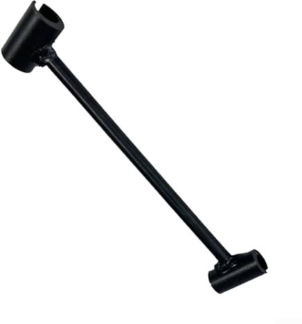 Zoegneer Hinge Adjuster Door Hinge Adjustment Wrench Bender Tool Hinges Cranking Tool for Flag Hinges Gap Repair Adjustable Spanner Black Steel (A)