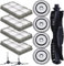 Kit completo de repuesto para robot aspirador Ultenic MC1 con 1 cepillo principal, 4 filtros, 4 toallitas, 2 cepillos laterales, accesorios de limpieza