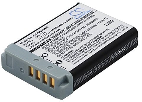 CS-NB13MC Akkus 1050mAh Kompatibel mit [Canon] Powershot G5X, PowerShot G5X M2, Powershot G7X, PowerShot G7X II, PowerShot G7X M2, PowerShot G7X M3, Powershot G7X Mark 2, Powershot G9X, PowerShot G9