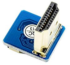 Waveshare HDMI Adapter for DIY HDMI Cable Vertical/Right-Angle Connector