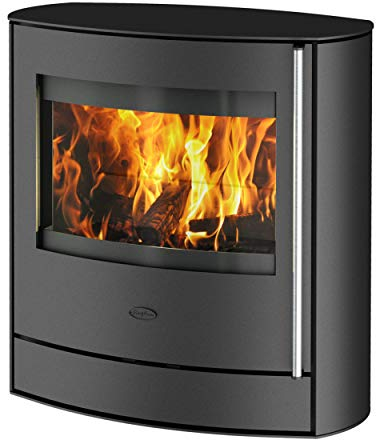 Fireplace K6350 Adamis Kaminofen Stahl Schwarz/A+