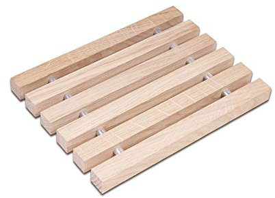 moritzkid Topfuntersetzer, Massivholzuntersetzer, Untersetzer für heiße Töpfe und Pfannen