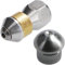 McFilter i Buse de nettoyage pour nettoyeur haute pression rigide (3+1 x 0,8 mm - 050) + rotatif (3 x 0,8 mm - 050), entrée 1/8 IG