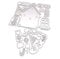 KSCRAFT Lebkuchenhaus Baumeister Metall Stanzformen Schablonen für DIY Scrapbooking Fotoalbum dekorative Prägung DIY Papierkarten
