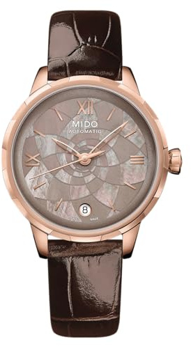 MIDO Rainflower M0432073616800 Automatikuhr für Damen, 80h Gangreserve