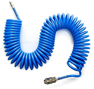 CLICLED Tubo aria compressa 15m flessibile spirale prolunga compressore con raccordo