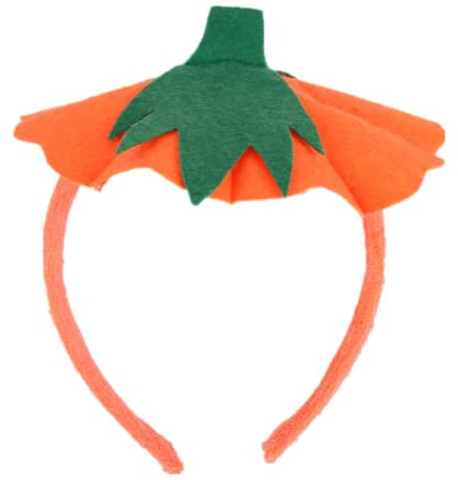 FOMIYES Orange Kürbis Stirnband, Halloween-Stirnband, Cosplay-Kürbis-, Erwachsenen-Kürbis- für Kostümfest 1 Artikel