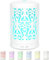 Ultraleiser Aroma Diffuser-automatisch schließen Diffuser ätherische öle Auto Off Sicherheitsschalter Licht (Damask Pattern 1, Plastic)