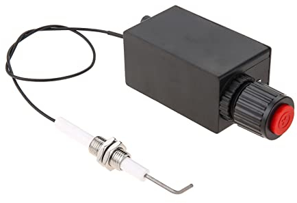 WANGMUMU Universal Spark Generator BBQ Gas Grill Ersatz AA Zünder mit Elektrodendraht High Effiency Pulse Ignition Kit 11.8quot;Lang go