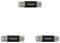 Intenso 3539490 Twist Line 64 GB - Dual USB-Stick 3.2 Gen 1x1, USB-C & USB-A, 70MB/s, Anthrazit, 3er Pack