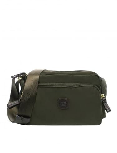 BRIC'S DAMENTASCHE D Schwarz/Moro BXG45057.587 x-bag Schultertasche Schwarz/Moro ND Wahl=P, Olive/Brombeere, Einheitsgröße