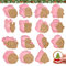 16 Stück WeihnachtenKeksausstecher Ausstecher Set Kunststoff Stempel Ausstechformen, Plätzchenformen für Kinder Fondant Ausstechformen Cookie Backen Form für Zuckerkuchen,und Kekse
