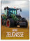 itenga Zeugnismappemit Motiv DIN A4 Dokumentenmappe Zeugnisse - für Kinder Jugendliche Schüler Mädchen (Traktor auf dem Feld)