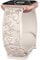 Wearlizer Floral Gravierte Armband Kompatibel mit Fitbit Versa 2/Versa/Versa Lite/Versa SE, Weiches Sport Silikon Niedliche Wilde Blumen Schmetterlinge Laser Ersatz Uhrenarmband für Damen Herren