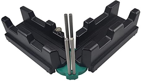 Strumento di taglio di misurazione miter 2 in 1 Blocco Precisione Angoli Mitri Strumento di taglio Box Measure Misurazione Protrattore per sega Miter per strumento di lavorazione del legno