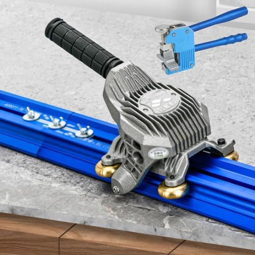 Porcelain Ceramic Tile Cutter Professional Single Rail for Precision Cutting - Perfect for Ceramic Tile Cutting - Easy to Use