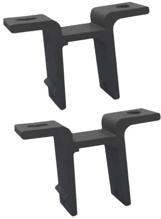 Baoblaze 2 Soportes de Montaje en Pared para toldos retráctiles, Soporte para toldo de aleación de Aluminio, Gris