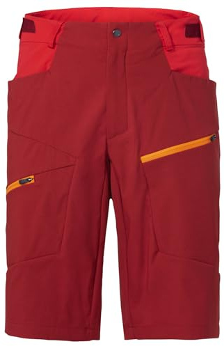 VAUDE Men's Tekoa T-Shirt III, Lässiges Herren T-Shirt für Bergsport und Alltag, Carmine, L