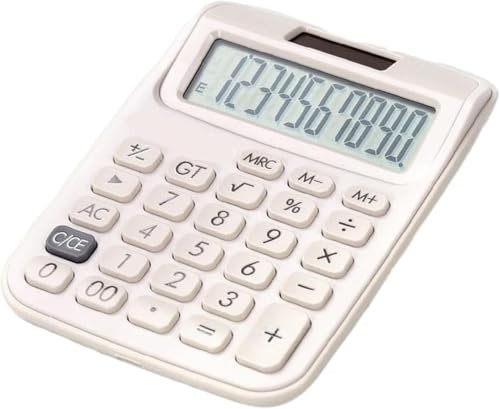 Scientific calculator Calculators Desktop Calculator， Calculator Trumpet Girl Cute Pink Portable Student White Office(Wit)(Wit)