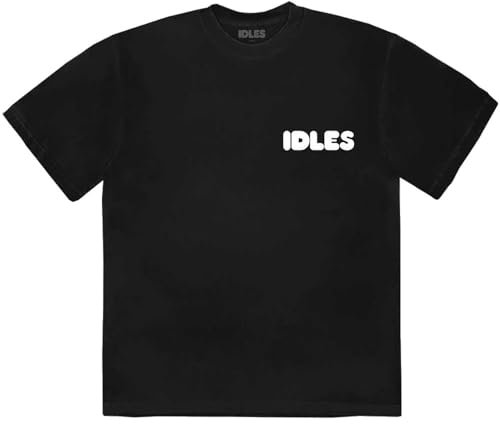 Idles Cartoon Flower T Shirt L