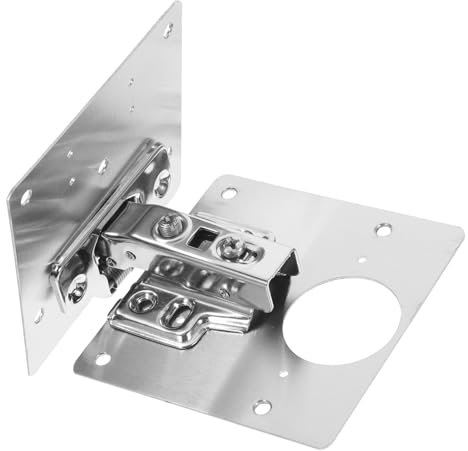 Angoily Charnières Darmoire En Acier Inoxydable Charnières De Porte À Fermeture Automatique Pour Armoires De Cuisine Accessoires De Quincaillerie Robustes