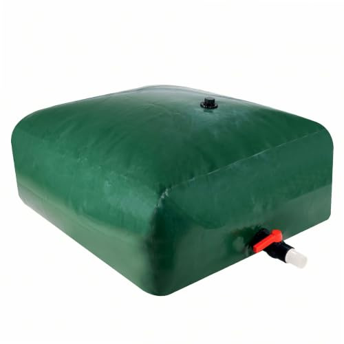 WERKA PRO Cuve Citerne Souple 500 litres 1 x 0,5 m PVC 0.7 mm 1 x 1 x 0,5