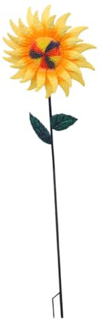 Sosoport Sonnenblumen Windmühle Ornament Garten Dekoration Outdoor Windrad Schmuck Für Park